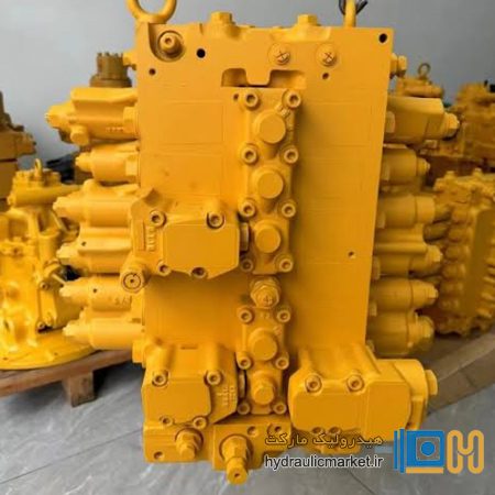komatsu-excavator-hydraulic-control-valve شیر کنترل هیدرولیک مادر بیل مکانیکی کوماتسو KOMATSU