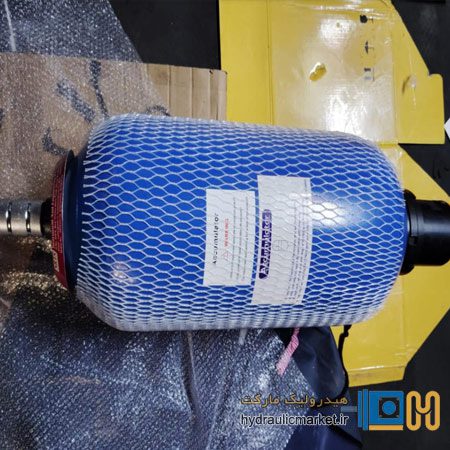 reach-stacker-hydraulic-accumulator آکومولاتور بلدری 2 لیتری ریچ استاکر 35 تن